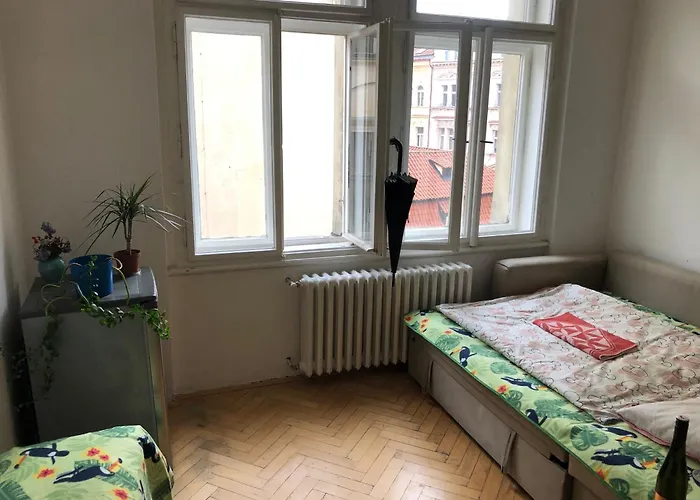Bedroom In The Heart Of The Centre Of The Prague